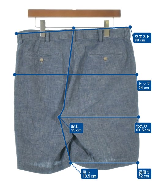 Polo Ralph Lauren（ポロラルフローレン）ショートパンツ 青 サイズ:35(XL位) メンズ/2200711285026