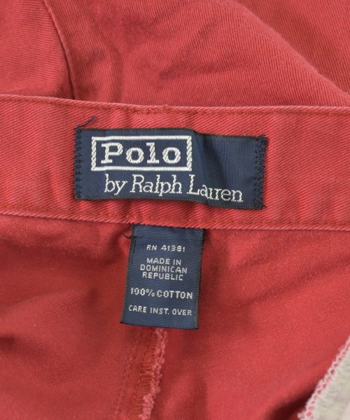 Polo Ralph Lauren（ポロラルフローレン）ショートパンツ 赤 サイズ:36(XXL位) メンズ/2200712406239