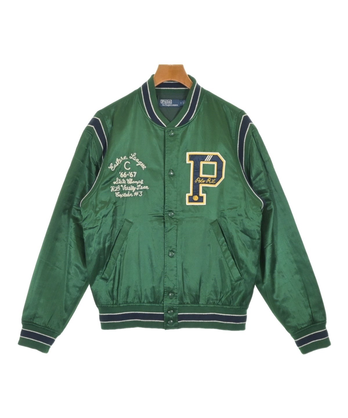 Polo Ralph Lauren（ポロラルフローレン）スタジャン 緑 サイズ:M