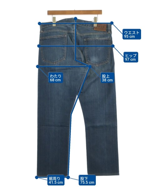 Polo Ralph Lauren（ポロラルフローレン）デニムパンツ 紺 サイズ:36(XXL位) メンズ/2200718499075
