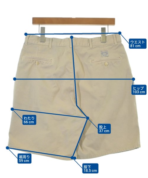 Polo Ralph Lauren（ポロラルフローレン）ショートパンツ ベージュ サイズ:34(XL位) メンズ/2200646397115