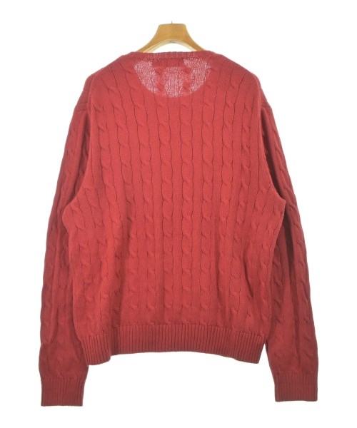 Polo Ralph Lauren（ポロラルフローレン）ニット・セーター 赤 サイズ:XL メンズ/2200646136608
