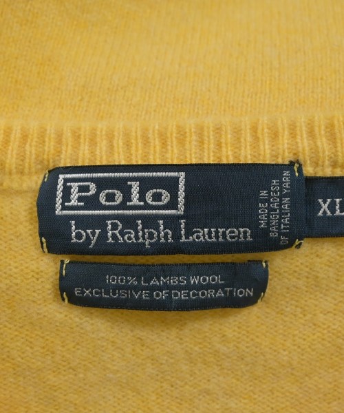 Polo Ralph Lauren（ポロラルフローレン）ニット・セーター 黄 サイズ:XL レディース/2200645986013