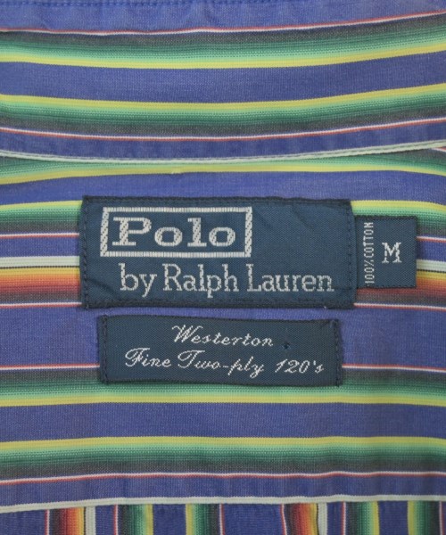 Polo Ralph Lauren（ポロラルフローレン）カジュアルシャツ 青 サイズ:M メンズ/2200637200301