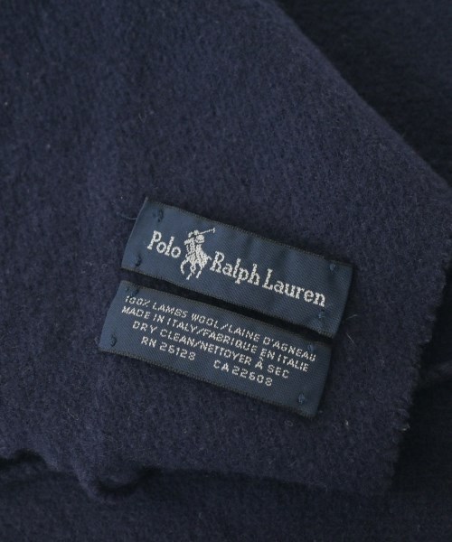 Polo Ralph Lauren（ポロラルフローレン）マフラー 紺 サイズ:- レディース/2200640014087