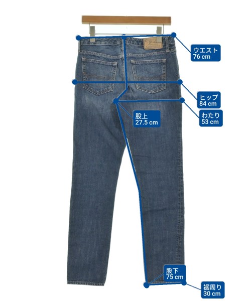 Polo Ralph Lauren（ポロラルフローレン）デニムパンツ 紺 サイズ:18(L位) レディース/2200647791196