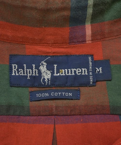 Polo Ralph Lauren（ポロラルフローレン）カジュアルシャツ 赤 サイズ:M メンズ/2200636042032