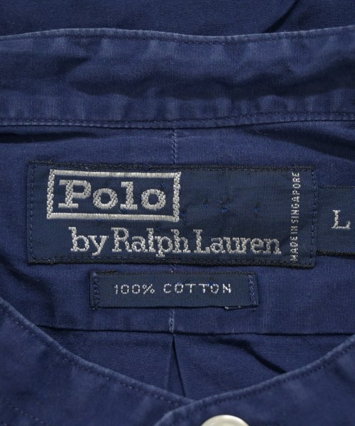 Polo Ralph Lauren（ポロラルフローレン）カジュアルシャツ 紺 サイズ:L メンズ/2200640074043