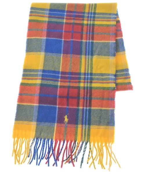 Polo Ralph Lauren(ポロラルフローレン)マフラー 黄 サイズ:-/2200648663027