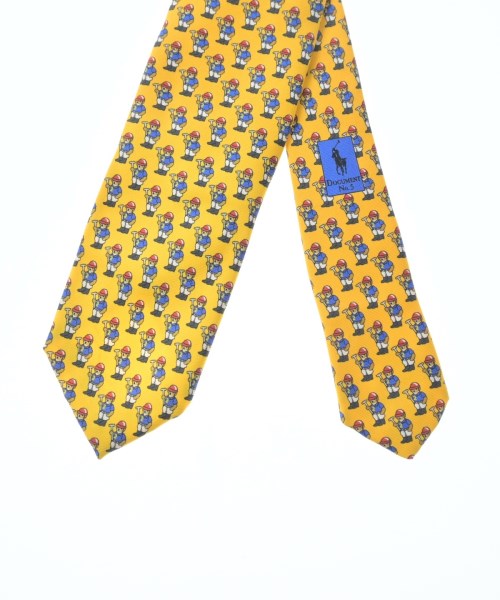 Polo Ralph Lauren（ポロラルフローレン）ネクタイ 黄 サイズ:- メンズ/2200650699014
