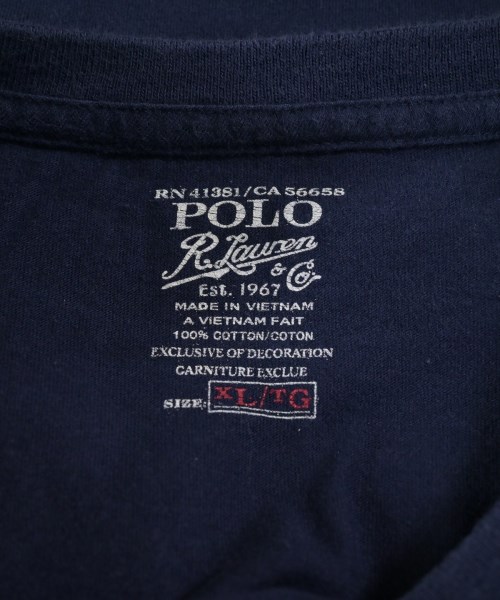 Polo Ralph Lauren（ポロラルフローレン）Tシャツ・カットソー 紺 サイズ:XL メンズ/2200651241076
