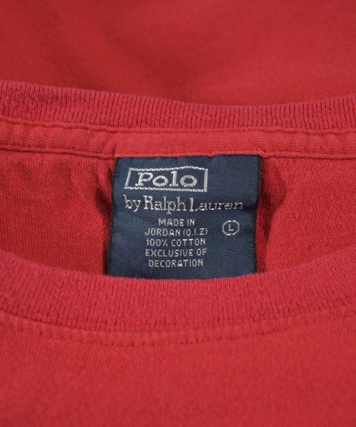 Polo Ralph Lauren（ポロラルフローレン）Tシャツ・カットソー 赤 サイズ:L メンズ/2200651241106