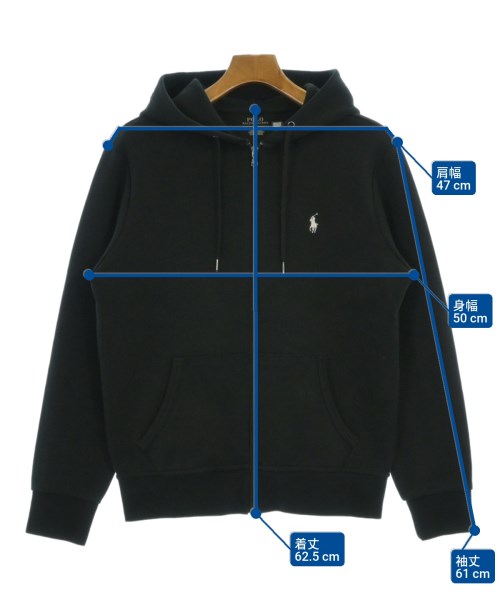 Polo Ralph Lauren（ポロラルフローレン）パーカー 黒 サイズ:S メンズ/2200643777019