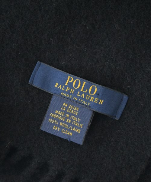Polo Ralph Lauren（ポロラルフローレン）マフラー 黒 サイズ:- メンズ/2200621946185