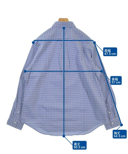 Polo Ralph Lauren（ポロラルフローレン）カジュアルシャツ 青 サイズ:XL メンズ/2200701277611