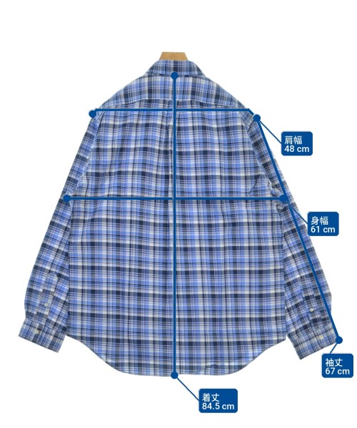 Polo Ralph Lauren（ポロラルフローレン）カジュアルシャツ 青 サイズ:XL メンズ/2200701277628