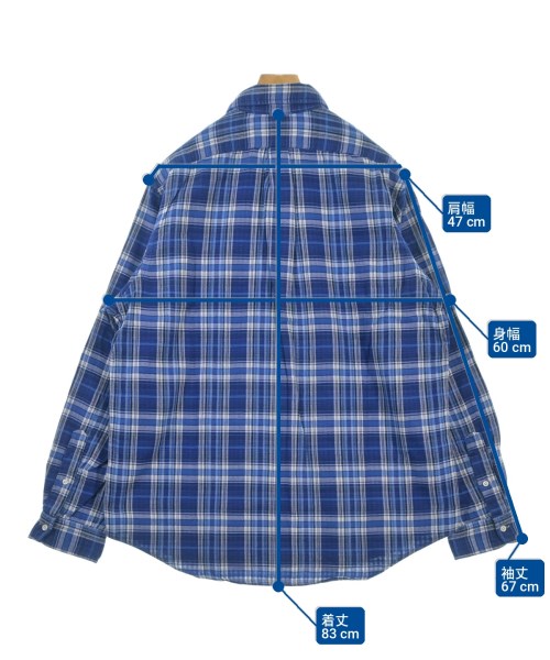 Polo Ralph Lauren（ポロラルフローレン）カジュアルシャツ 青 サイズ:XL メンズ/2200701277635