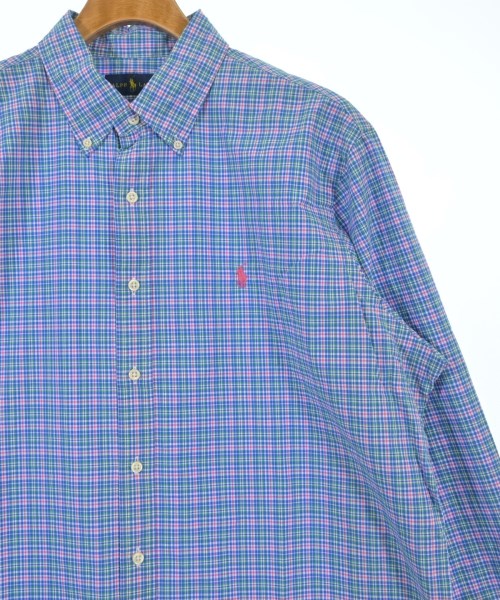 Polo Ralph Lauren（ポロラルフローレン）カジュアルシャツ 青 サイズ:XL メンズ/2200701277642