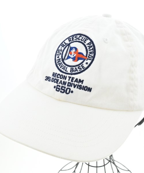Polo Ralph Lauren（ポロラルフローレン）キャップ 白 サイズ:ONE メンズ/2200701619466
