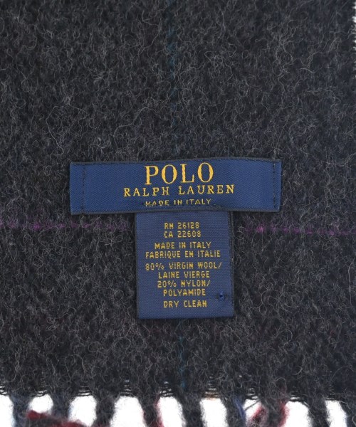 Polo Ralph Lauren（ポロラルフローレン）マフラー 青 サイズ:- メンズ/2200701652029