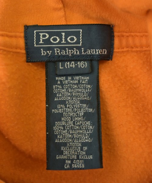Polo Ralph Lauren（ポロラルフローレン）パーカー オレンジ サイズ:L レディース/2200708435021