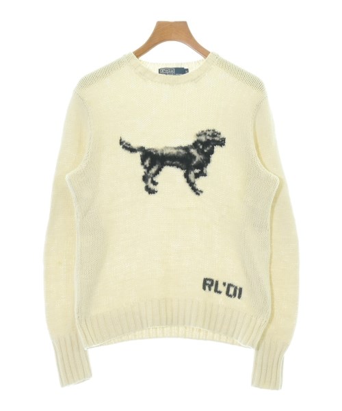 Polo Ralph Lauren（ポロラルフローレン）ニット・セーター 白 サイズ:M メンズ/2200706563054