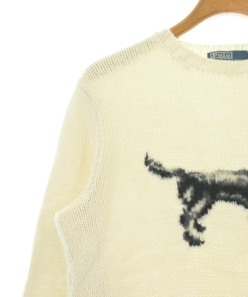 Polo Ralph Lauren（ポロラルフローレン）ニット・セーター 白 サイズ:M メンズ/2200706563054