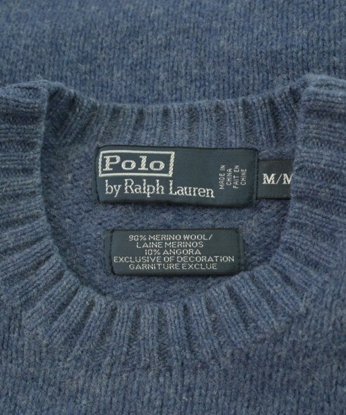 Polo Ralph Lauren（ポロラルフローレン）ニット・セーター 青 サイズ:M メンズ/2200704403024