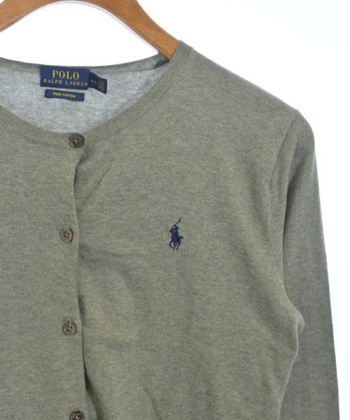 Polo Ralph Lauren（ポロラルフローレン）カーディガン グレー サイズ:M レディース/2200710332073