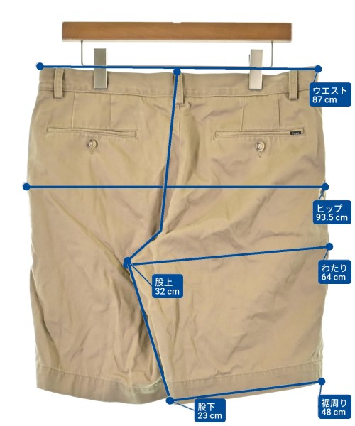Polo Ralph Lauren（ポロラルフローレン）ショートパンツ ベージュ サイズ:34(XL位) メンズ/2200660209104
