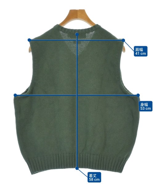 Polo Ralph Lauren（ポロラルフローレン）ベスト 緑 サイズ:L メンズ/2200661403044