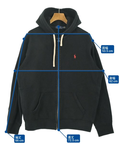Polo Ralph Lauren（ポロラルフローレン）パーカー 黒 サイズ:XL メンズ/2200660182087