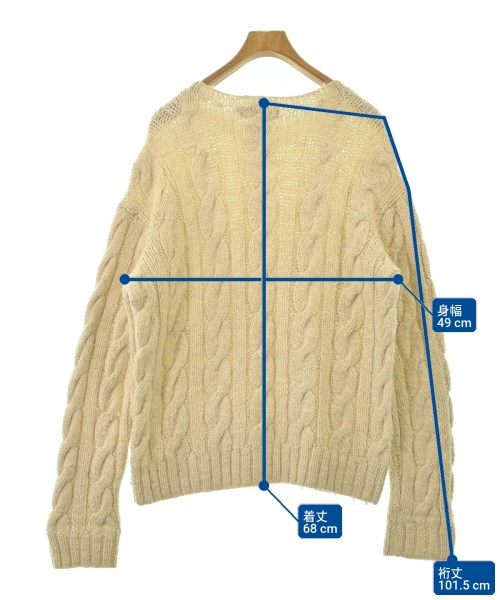 Polo Ralph Lauren（ポロラルフローレン）ニット・セーター ベージュ サイズ:L メンズ/2200665300042