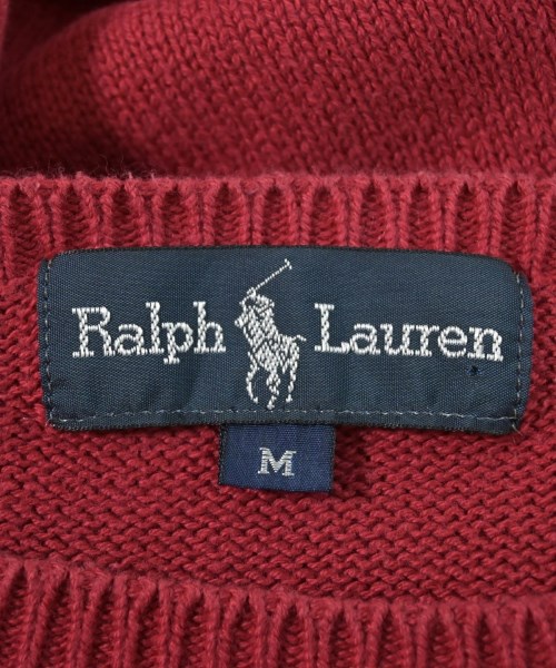 Polo Ralph Lauren（ポロラルフローレン）ニット・セーター 赤 サイズ:M レディース/2200669389050