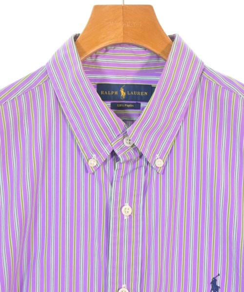Polo Ralph Lauren（ポロラルフローレン）カジュアルシャツ 紫 サイズ:XL メンズ/2200670056095
