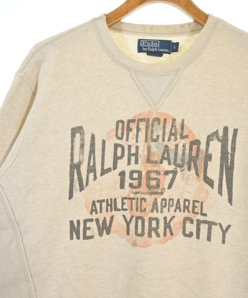 Polo Ralph Lauren（ポロラルフローレン）スウェット ベージュ サイズ:L メンズ/2200669870046