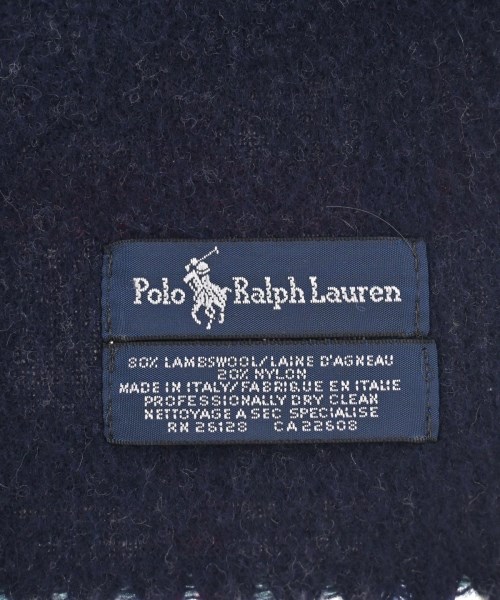 Polo Ralph Lauren（ポロラルフローレン）マフラー 紺 サイズ:- レディース/2200671861087