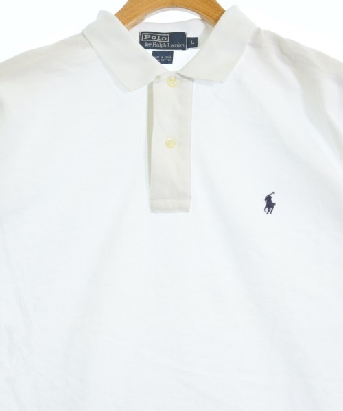 Polo Ralph Lauren（ポロラルフローレン）ポロシャツ 白 サイズ:L メンズ/2200730674030
