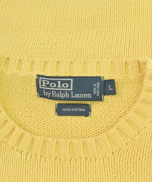 Polo Ralph Lauren（ポロラルフローレン）ニット・セーター 黄 サイズ:L メンズ/2200722540060