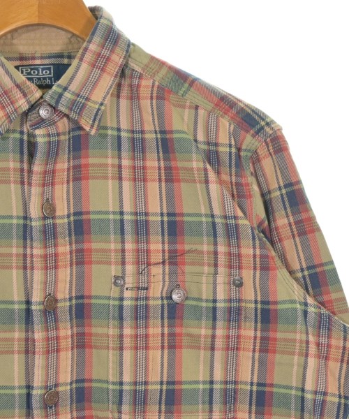 Polo Ralph Lauren（ポロラルフローレン）カジュアルシャツ ベージュ サイズ:M メンズ/2200727852052