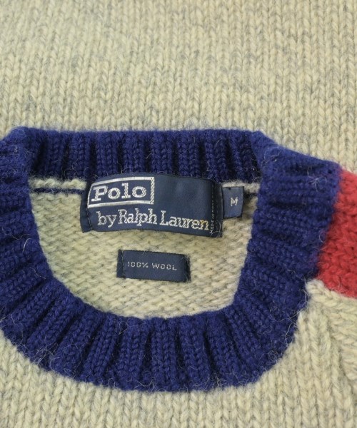 Polo Ralph Lauren（ポロラルフローレン）ニット・セーター ベージュ サイズ:M メンズ/2200735536012