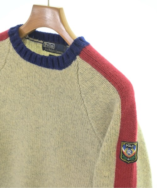 Polo Ralph Lauren（ポロラルフローレン）ニット・セーター ベージュ サイズ:M メンズ/2200735536012