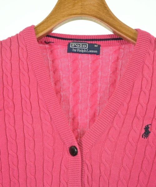 Polo Ralph Lauren（ポロラルフローレン）カーディガン ピンク サイズ:M レディース/2200735588073