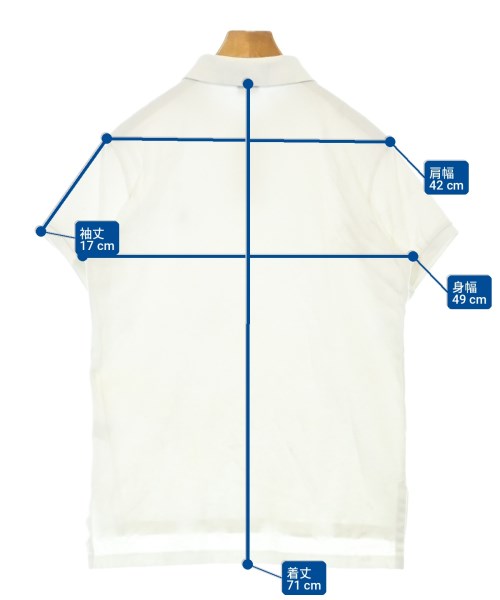 Polo Ralph Lauren（ポロラルフローレン）ポロシャツ 白 サイズ:M メンズ/2200722054086