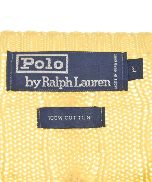 Polo Ralph Lauren（ポロラルフローレン）ニット・セーター 黄 サイズ:L メンズ/2200721725062