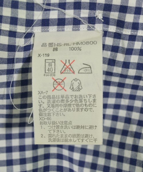 Polo Ralph Lauren（ポロラルフローレン）カジュアルシャツ 紺 サイズ:LL メンズ/2200726788031