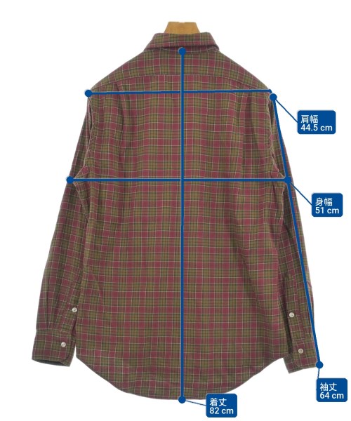 Polo Ralph Lauren（ポロラルフローレン）カジュアルシャツ 赤 サイズ:M メンズ/2200727712042
