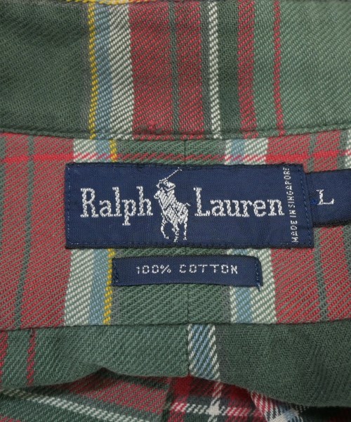 Polo Ralph Lauren（ポロラルフローレン）カジュアルシャツ 緑 サイズ:L メンズ/2200677042091
