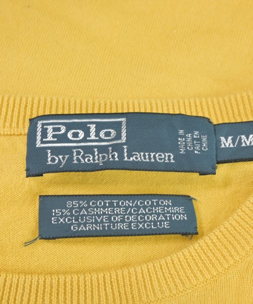 Polo Ralph Lauren（ポロラルフローレン）ニット・セーター 黄 サイズ:M メンズ/2200677042114