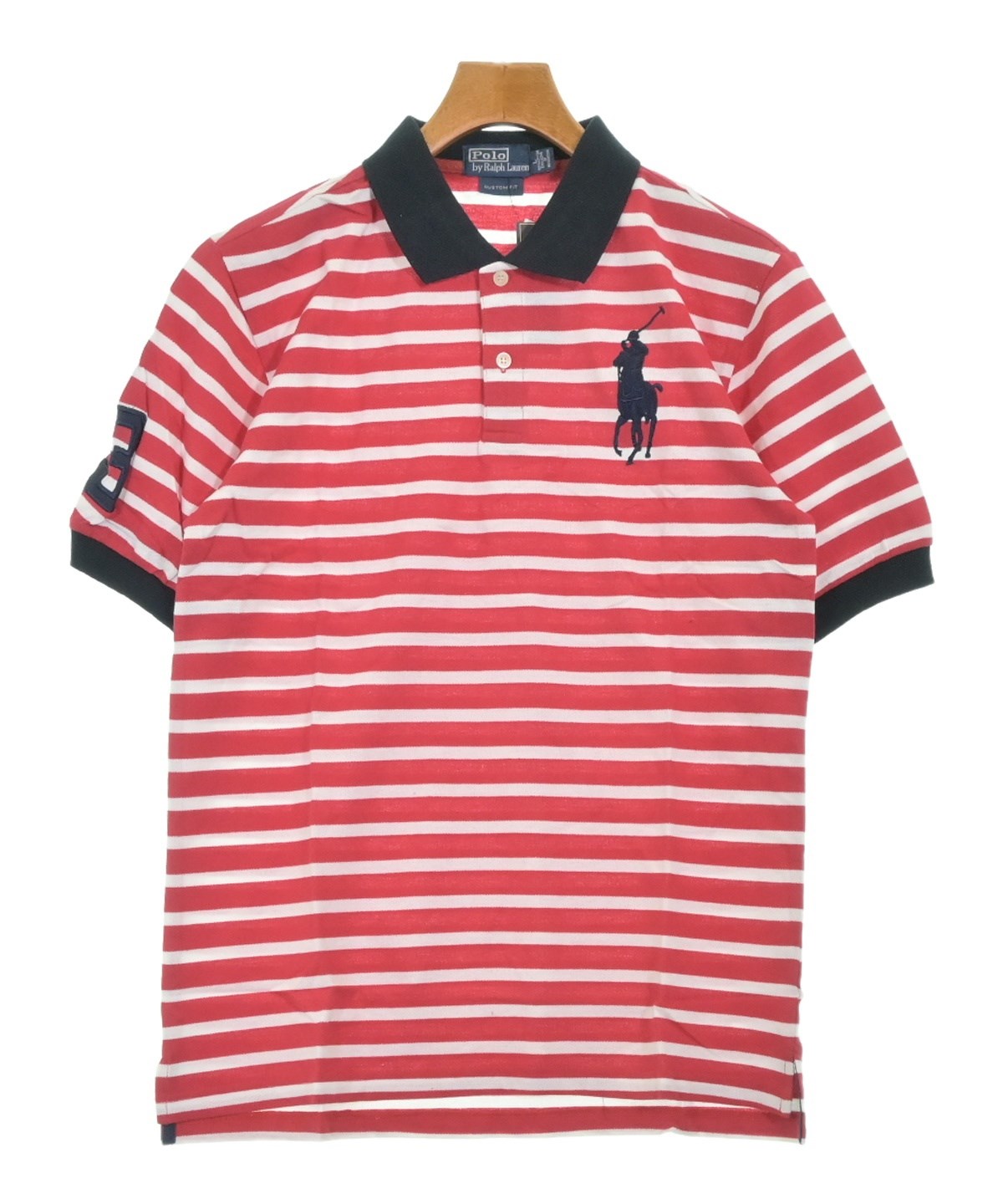 Polo Ralph Lauren（ポロラルフローレン）ポロシャツ 赤 サイズ:L